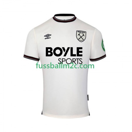 Fußballtrikots West Ham United Auswärts Trikotsatz 2025-2026